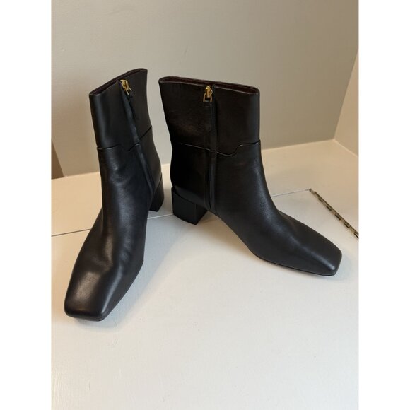 SARTO by Franco Sarto Flexa Fabiene Bootie Women Size 11 Black Leather New $200 - Picture 11 of 16